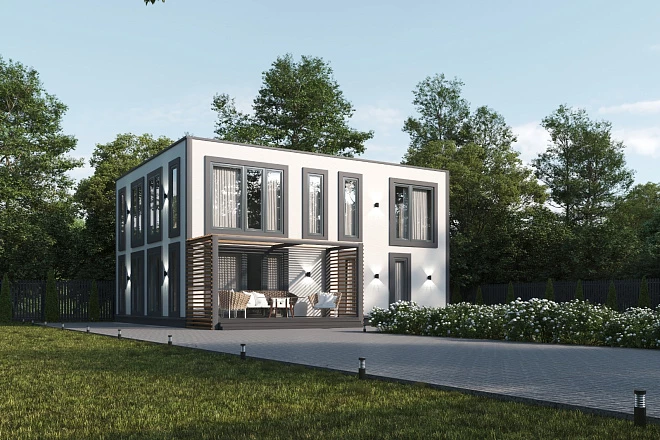 Быстровозводимые дома LIGHT