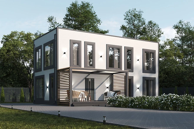 Быстровозводимые дома LIGHT